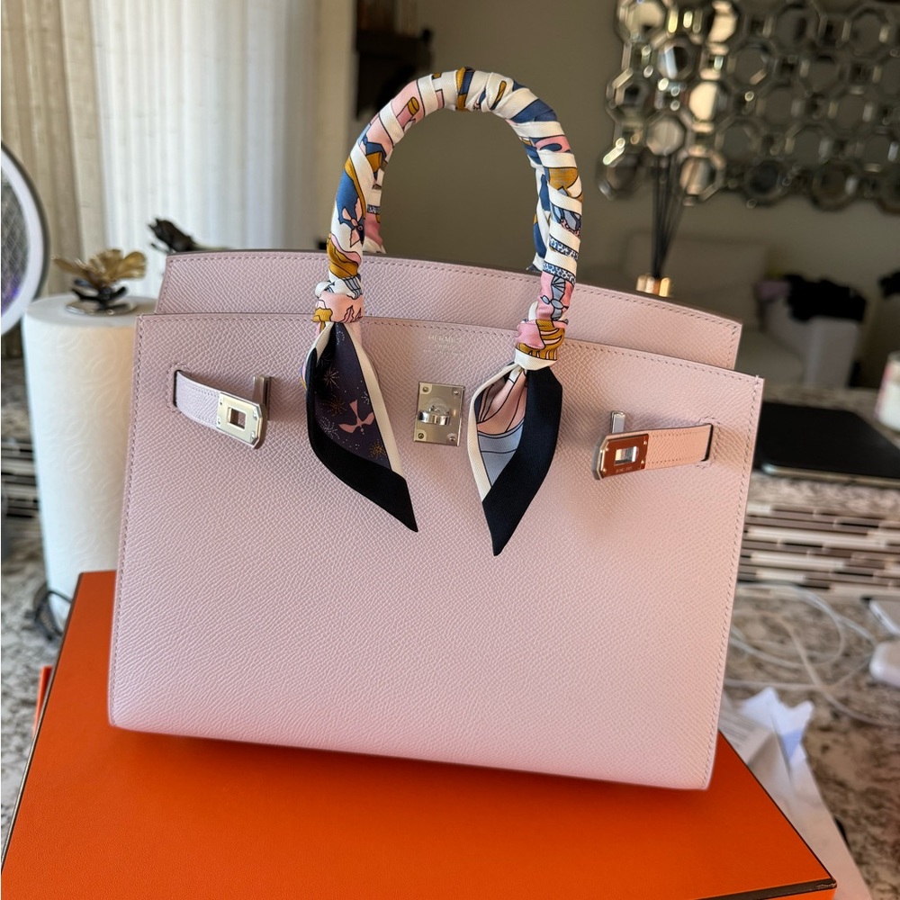 Birkin 25 mauve pale